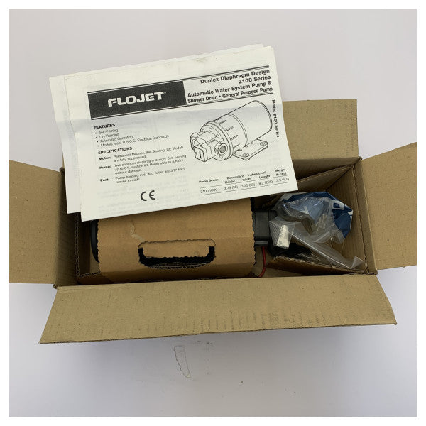 Αντλία Φρέσκου Νερού Flojet R2100750A Μεμβράνης 8.7L/m 30 PSI 12V