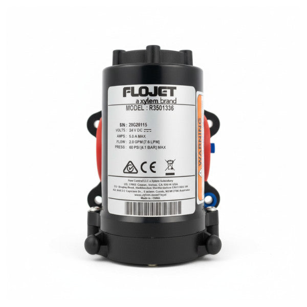 Flojet R3501336A Самозасмукваща помпа за прясна вода 24V - 7.6L/m - 60 psi