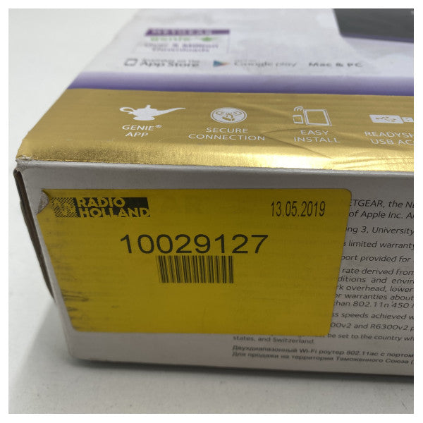 Router WiFi AC gigabit wireless Netgear R6250-100PES