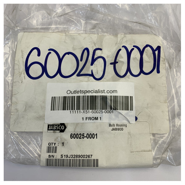 Jabsco 60025-0001 Suchscheinwerfer Lampengehäuse für die 60020 Serie