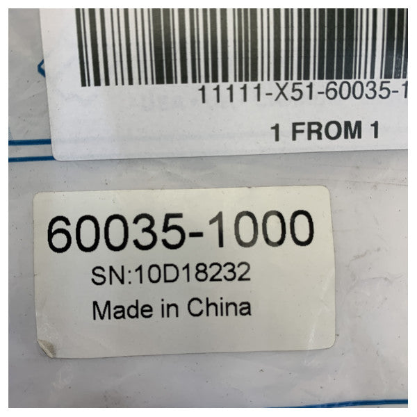 Jabsco 60035-1000 バルブリテーナー SL135 サーチライト ブラック