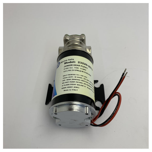 Jabsco Junior Gear Puppy 12V Elektrische Kraftstoffübertragungs-pumpe - 23220-2012