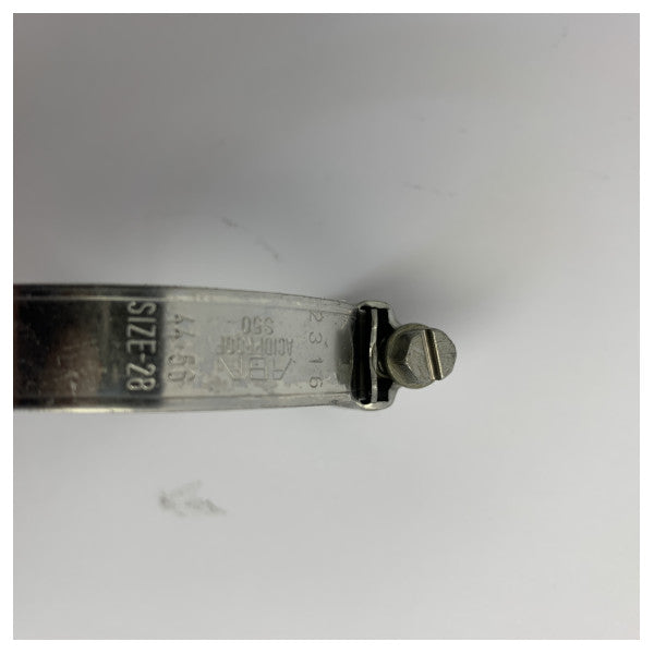 ABA Schlauchschelle Edelstahl - D44-56 mm - ABA1256W5
