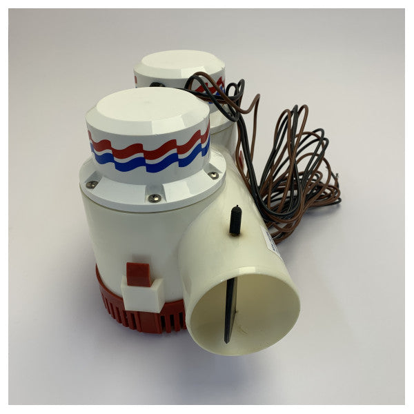 Rule 8000 GPH länspump 12V - dränkbar pump Marine 174D