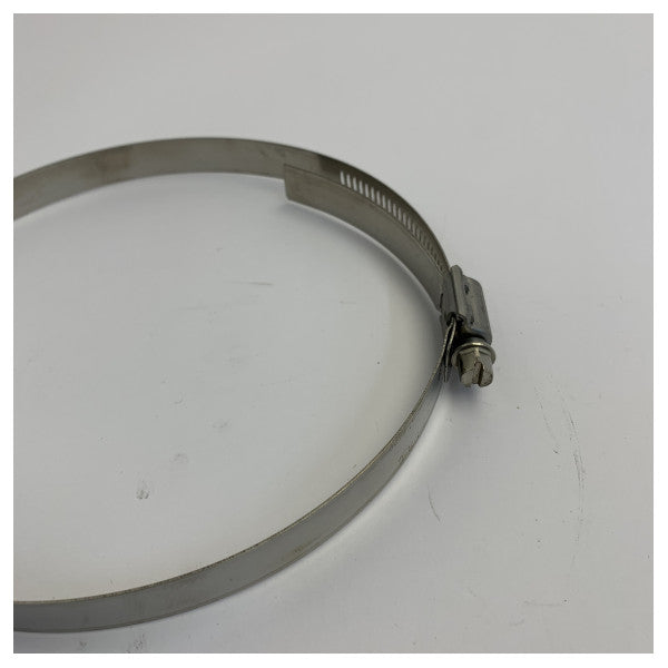 Abraçadeira de mangueira Norma W4 em aço inoxidável 127-152 mm (3-1/8 - 6 pol.) - Qualidade marítima