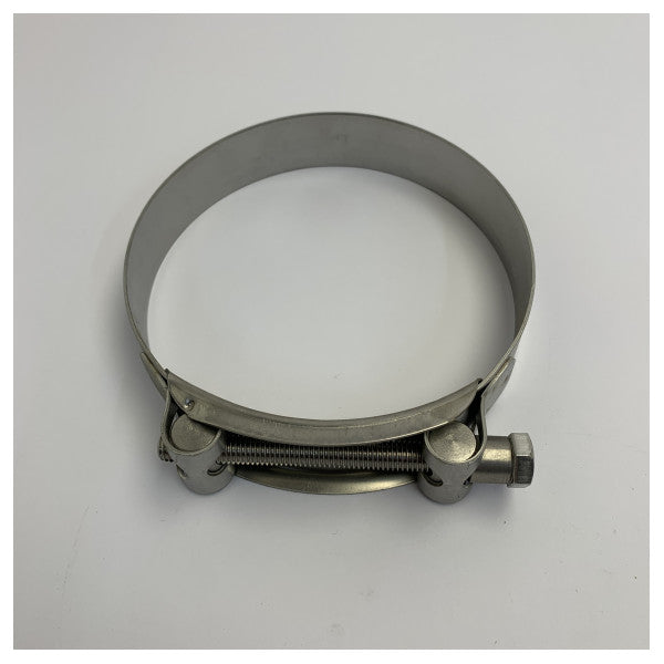 Norma Heavy Duty Stainless Steel Hose Clamp W4 113-121mm - Inox Bolt Clamp for Maritime Use