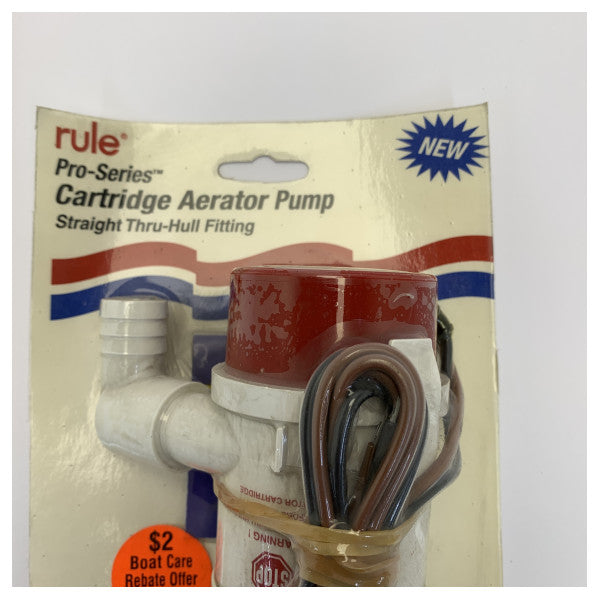 Rule 360 ??GPH Dalgıç Pompa 12V - 90 Derece Çıkış - Deniz Sintine Pompası