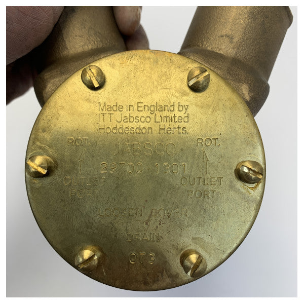 Jabsco 29700-1301 Pompa tal-ilma frizzanti tal-bronż 45mm