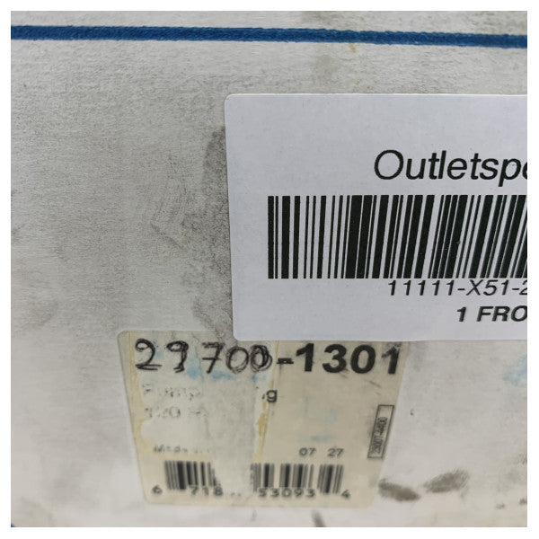 Jabsco 29700-1301 Pompa tal-ilma frizzanti tal-bronż 45mm