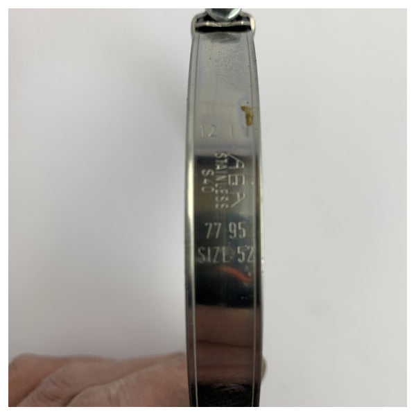 ABA Hose Clamp Stainless Steel 304 - 77-95mm (Size 52)