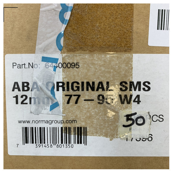 ABA Hose Clamp Stainless Steel 304 - 77-95mm (Size 52)