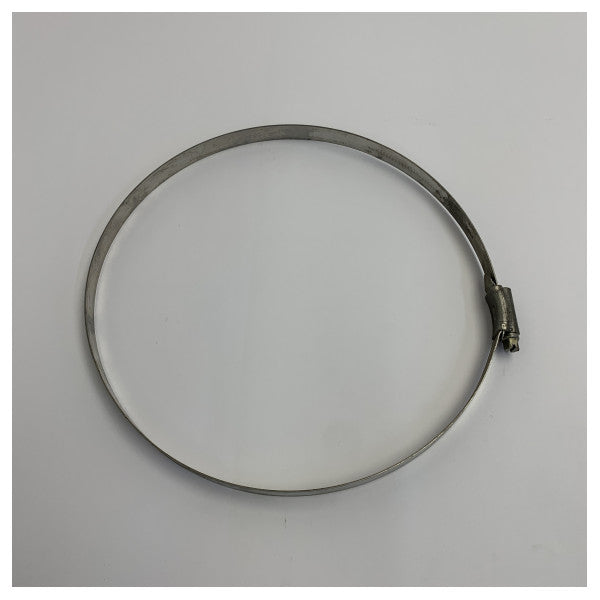 ABA slangeklemme rustfrit stål 304 - 175-205 mm - Inox snekkegevindklemme