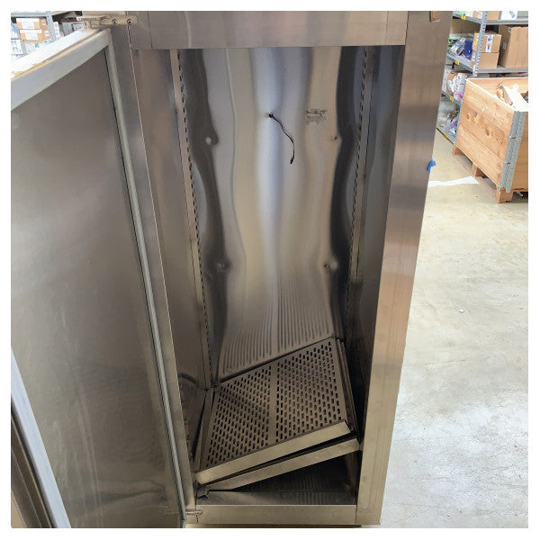 Kompressoripakastin ruostumatonta terästä 58 x 66 x 190 cm