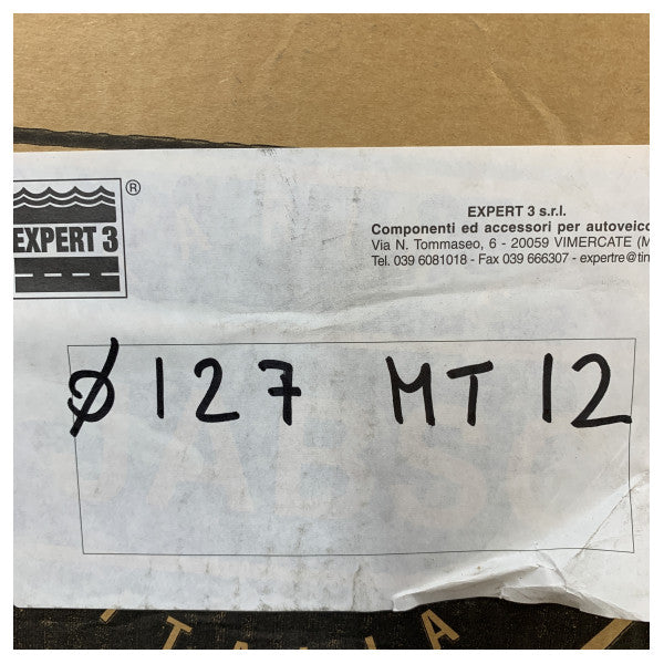 Wąż wentylacyjny Expert 3 Magnum Thermo Marine - Ø 127 mm - 12 m - odporny na ciepło