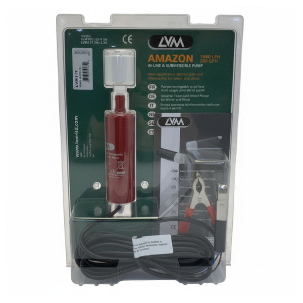 LVM Amazon 117 Deniz Bilge ve Inline-Pompa 24V - Yakıt ve Sıvı