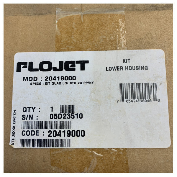 Flojet 20419000 pumpehovedsæt til 4305-502/503 - komplet pumpehusenhed