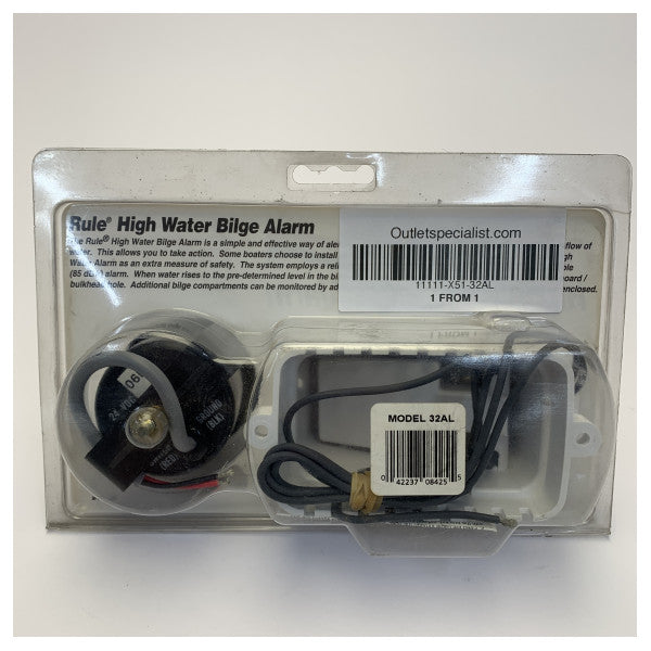 Rule Bilge High Water Alarm 24V - 32AL