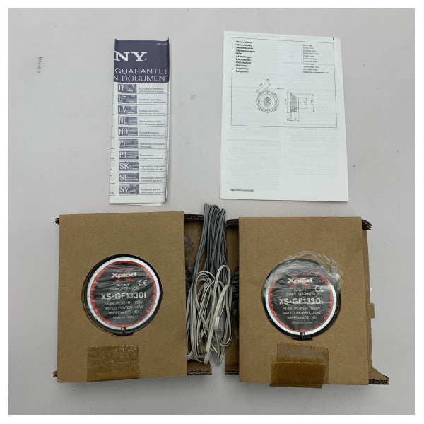 Sony CP XSGF 1330 3-veis høyttalerkit