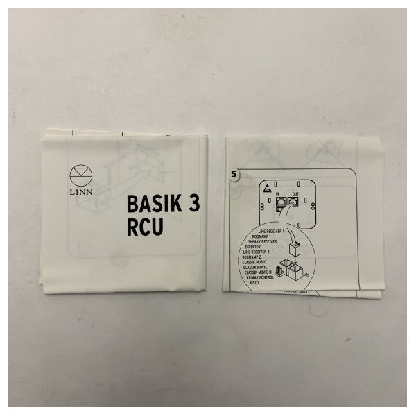 Panel controlador Linn Basik 3 Knekt BASIK3 RCU blanco