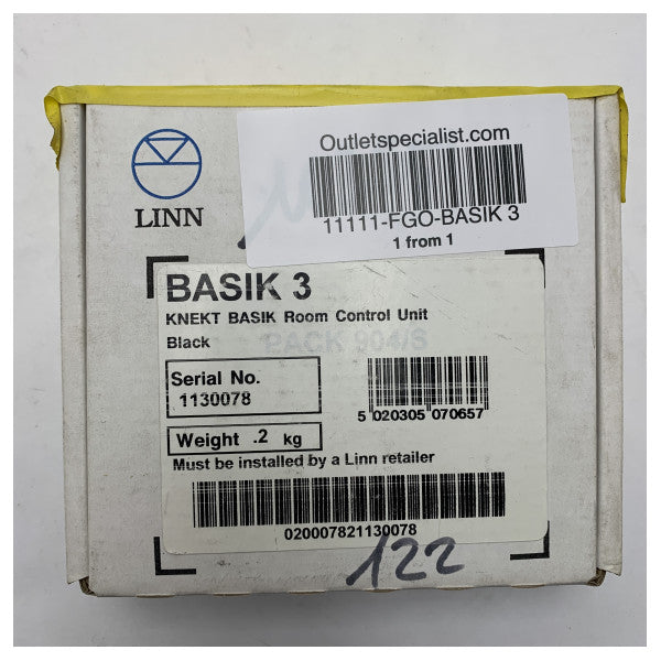 Linn Basik 3 Knekt BASIK3 RCUコントローラーパネル ホワイト
