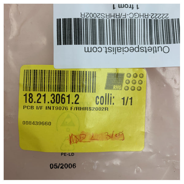 Furuno PCB I/F INT9076 for RHRS2002R - 008439660