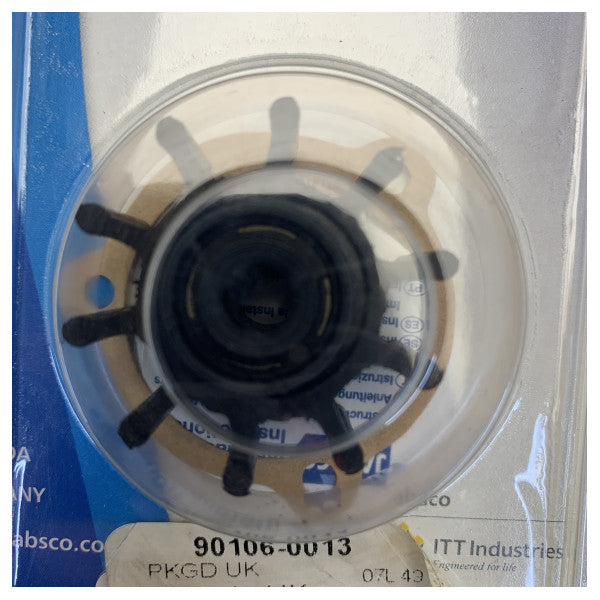 Ремонтний комплект крильчатки морського насоса Jabsco 90106-0013