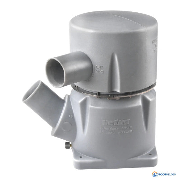 Vetus MGS Waterlock em plástico - MGS5456A - Entrada 127 mm - Saída a 45 graus