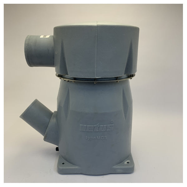 Vetus MGS Waterlock em plástico - MGS5456A - Entrada 127 mm - Saída a 45 graus