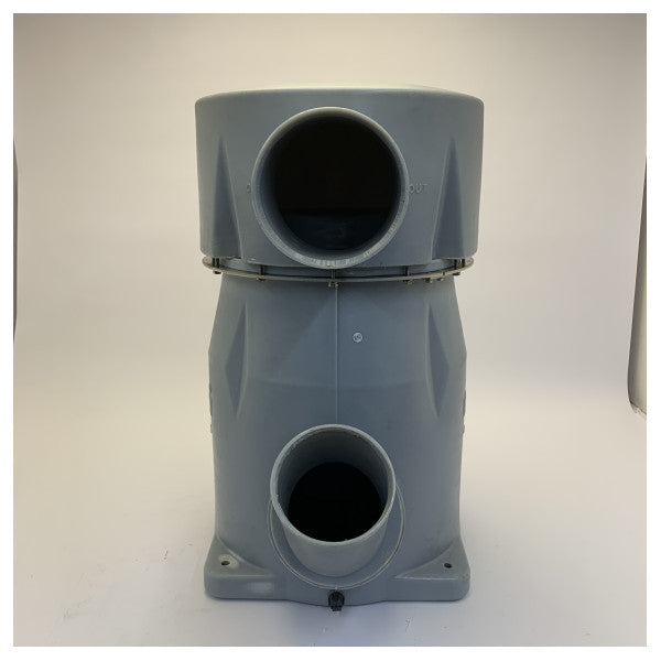 Vetus MGS водяний замок із пластику - MGS5456A - вхід 127 мм - вихід під кутом 45°