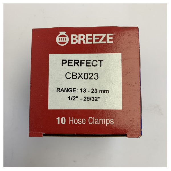 Хомут для шланга Perfect W4 з нержавіючої сталі 316 13-23 мм