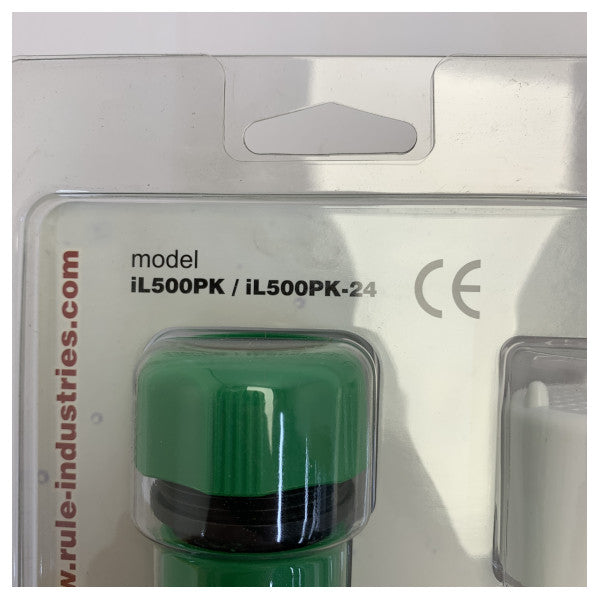 Rule iL500PK Slimline Inline- och dränkbar pumpset 24V - 1920 L/U