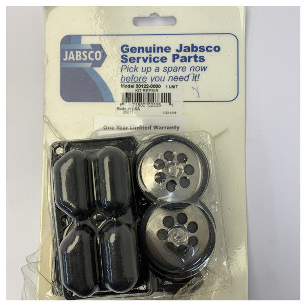 Jabsco servicekit 30122-0000 - reparationssæt til marinepumper