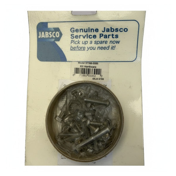 Jabsco 37166-0000 Juego de racores - Kit para montaje manual de la taza del inodoro