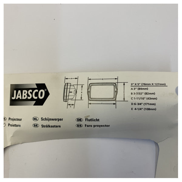 Jabsco 45930-2012 Halogen Lamp for Marine Lighting