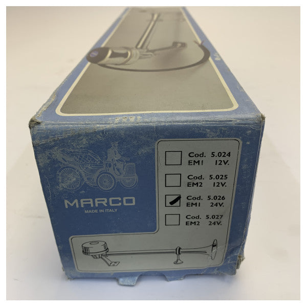 Marco EM2 5.026 Marine Horn - Stainless Steel - 400mm