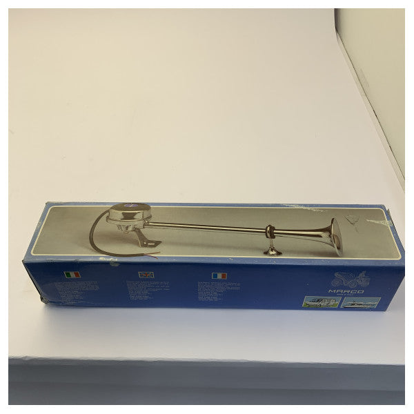 Marco EM2 5.026 Marine Horn - Stainless Steel - 400mm
