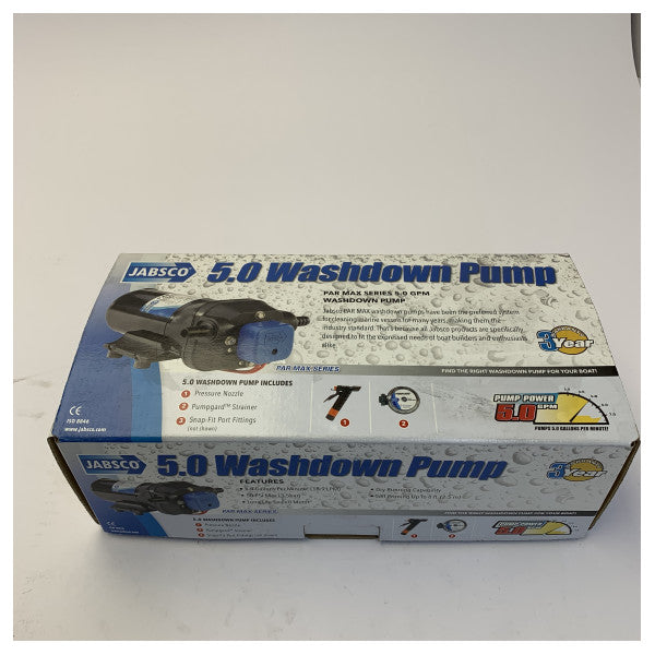 Jabsco 32700-0394 PAR-Max 5.0 Marine Washdown Pump 24V -