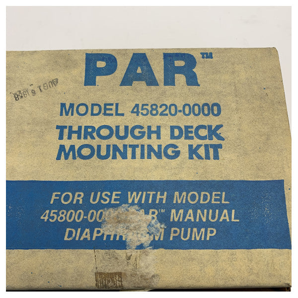Jabsco 45820-0000 Marinepumpe monteringssett - PAR servicekit