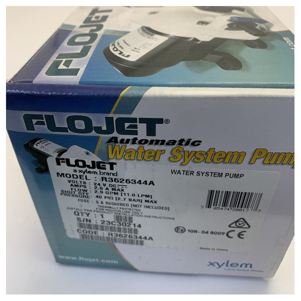 Flojet R3626344A System ciśnieniowy wody - morska pompa wodna