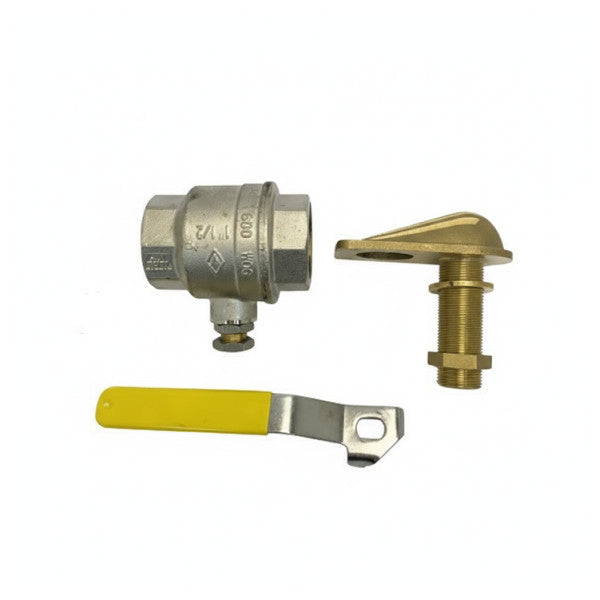 M.T.F. Italia Kit di installazione per toilette marina manuale - 16790001