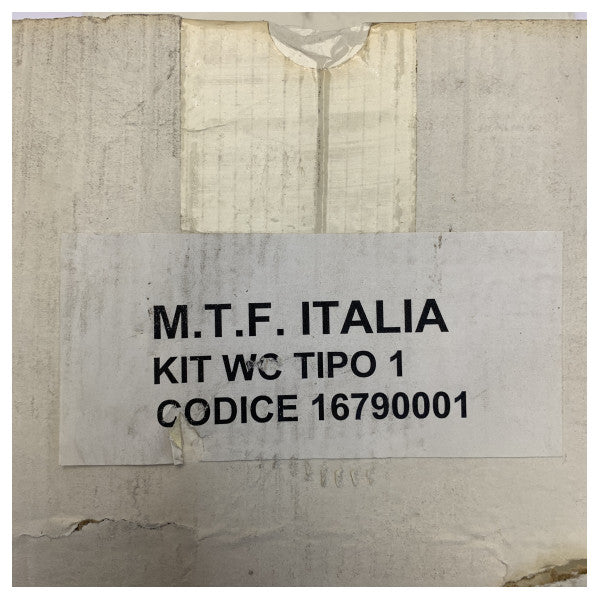 M.T.F. Italia Installationssatz für manuelle Marinetoilette - 16790001