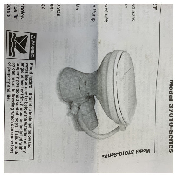 Jabsco 37065-0000 Marine Toilet Motor 24V - Replacement Motor