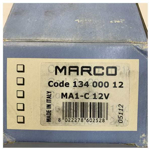 Marco Air Horn con compressore 12V - ABS cromato - tromba nautica