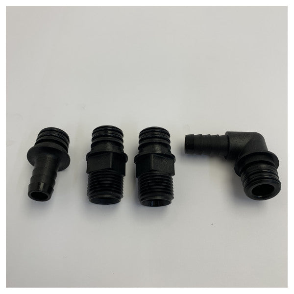 Flojet 20381-001 Комплект підключення - 4-елементний набір морських фітингів