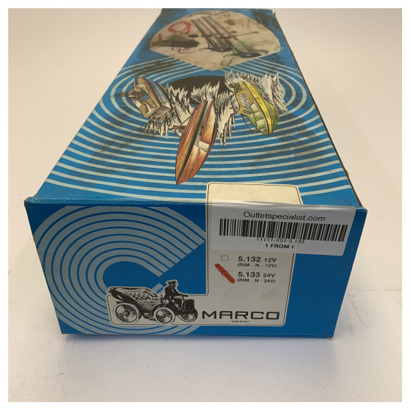 Marco 5.133 Deniz İkili Sinyal Hava Hornu Rim N 24V Kompresör Dahil