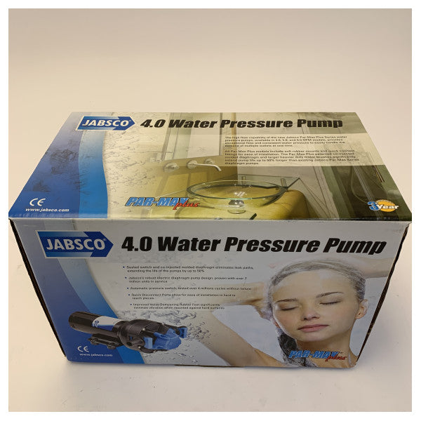 Jabsco Par-Max 4.0 PLUS Fresh Water Pump 24V - 40 PSI - 15.1L/m