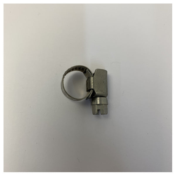 Скоба за маркуч от неръждаема стомана W4 8-12 мм - ширина 9 мм - устойчива на корозия