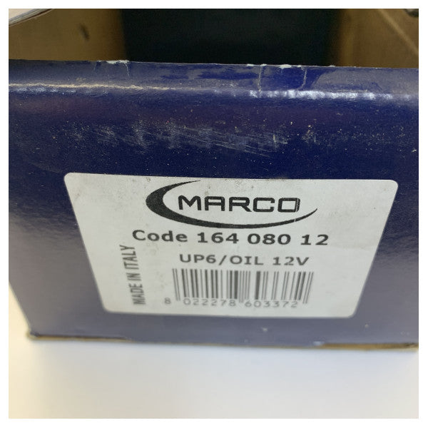 Насос для перекачування олії Marco UP6-OIL-12V з самозасмоктуванням - 8 л/хв - 4 бар - 12В - латунь