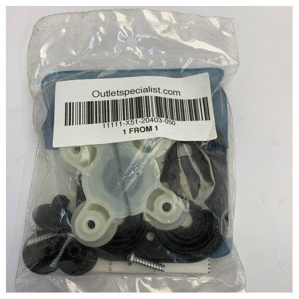 Комплект мембран Flojet 20403-050 Quad GEO - набір із 4 мембран для морських насосів