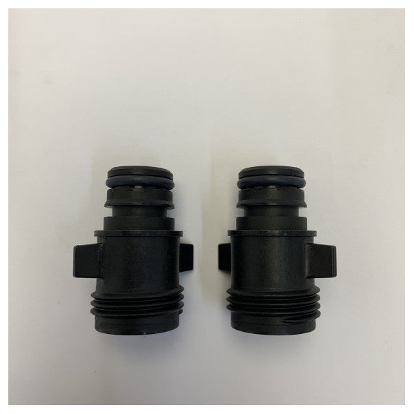 Flojet 20381-007 комплект за портова връзка - вложно и градинско маркучно свързване - EPDM (2 броя)